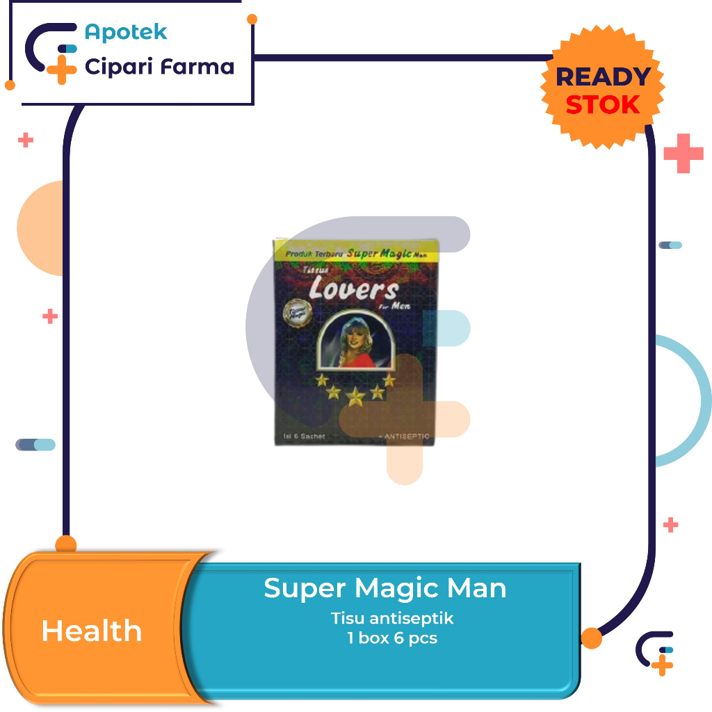 Jual Tissue Magic Power Super Magic Man Tisu Antiseptik Pria