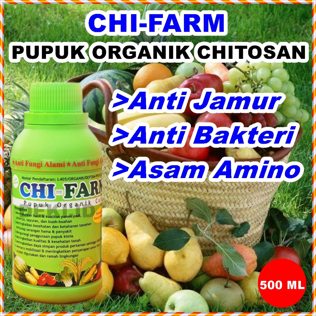 Jual Chifarm 500 Ml Pupuk Chitosan Asam Amino Organik Citosan POC