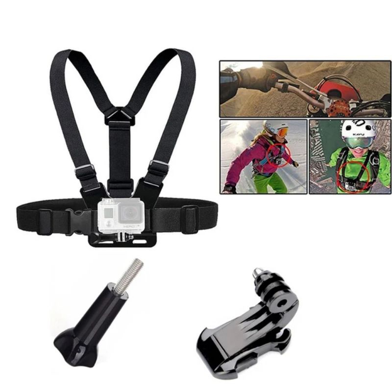 Jual Chest Strap Tali Dada Handphone Action Cam Dan Kamera Mount