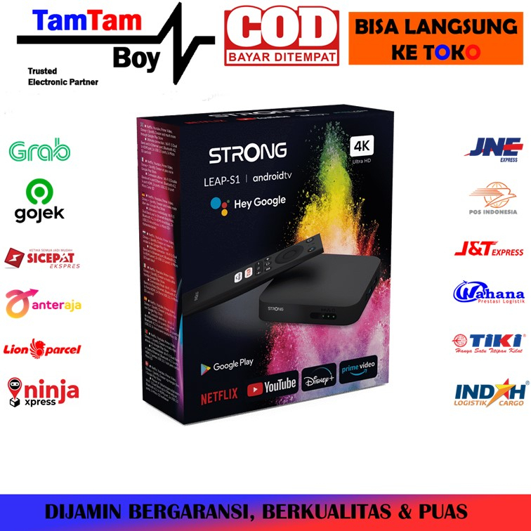 Jual Set Top Box Eroc Strong Leap S Android Tv Streaming Digital Smart