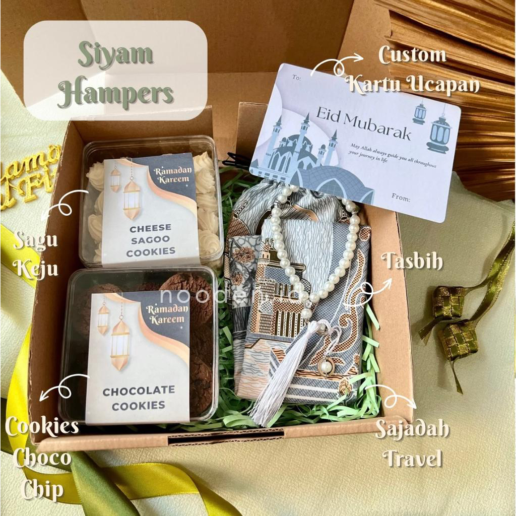 Jual HAMPERS LEBARAN IDUL FITRI 2023 Ramadhan Hampers Eid Mubarak