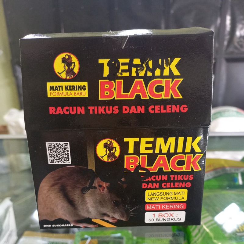 Jual Racun Tikus Mati Kering Temix Black Shopee Indonesia