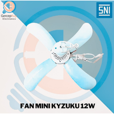 Jual Mini Kipas Angin Gantung 12W Fan Mini 12W KYZUKU Shopee Indonesia