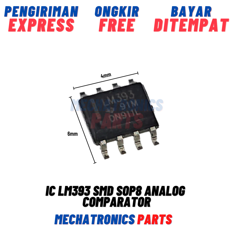 Jual Ic Lm Smd Sop Analog Comparator Lm Dr Dual Comparators Sop