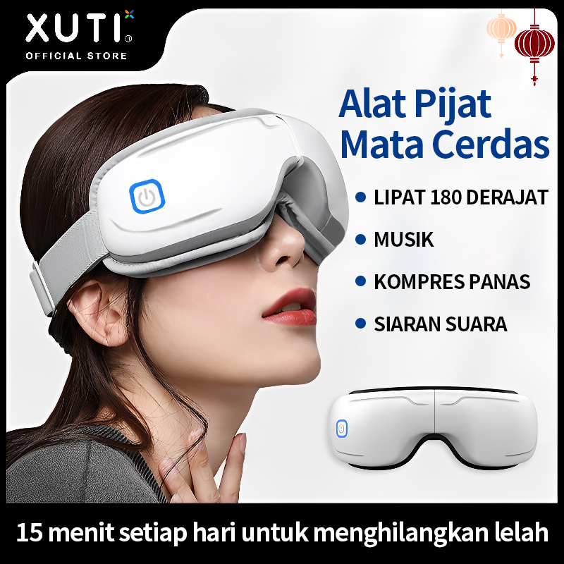 Jual Xuti Pijat Mata Kompres Panas Pijat Mata Listrik Pemijat Mata