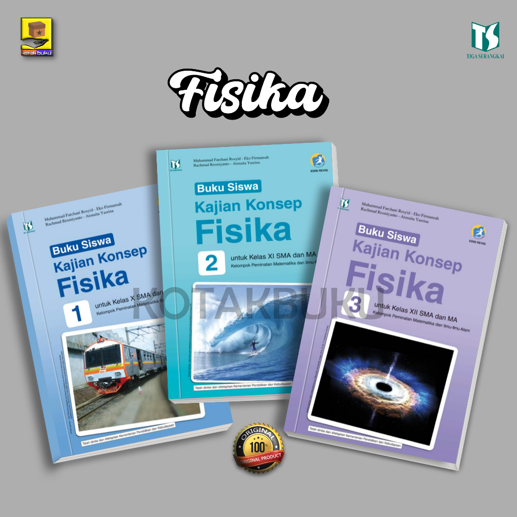 Jual FISIKA SMA FISIKA KELAS 10 11 12 SMA Kajian Konsep Fisika SMA