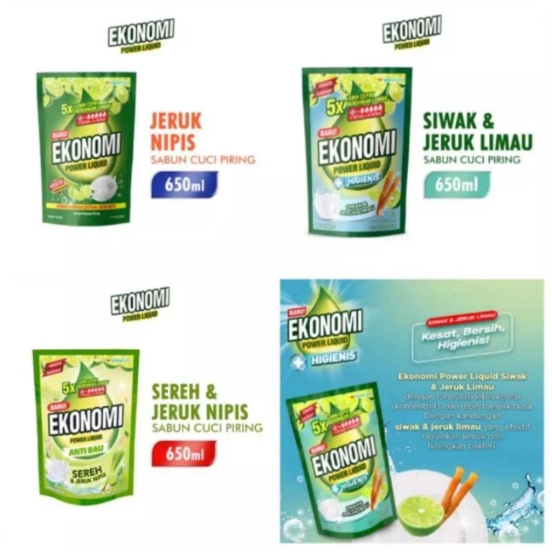 Jual Ekonomi Power Liquid Sabun Cuci Piring Ml Shopee Indonesia