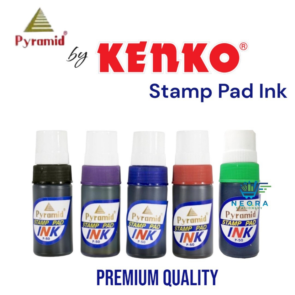 Jual Pyramid Stamp Pad Ink Refill Tinta Stempel Isi Ulang 50cc