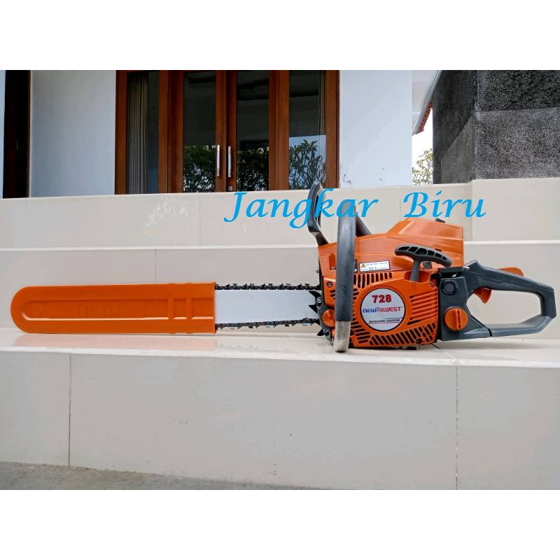 Jual Mesin Senso Chain Saw NEW WEST 728 24 Inci ORIGINAL Shopee Indonesia