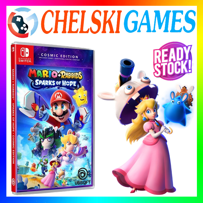 Jual Nintendo Switch Mario Rabbids Sparks Of Hope Cosmic Edition