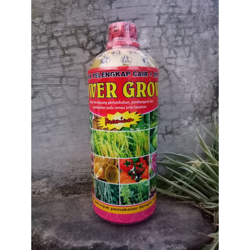 Jual Pupuk Pelengkap Cair Zpt Power Grow Liter Shopee Indonesia