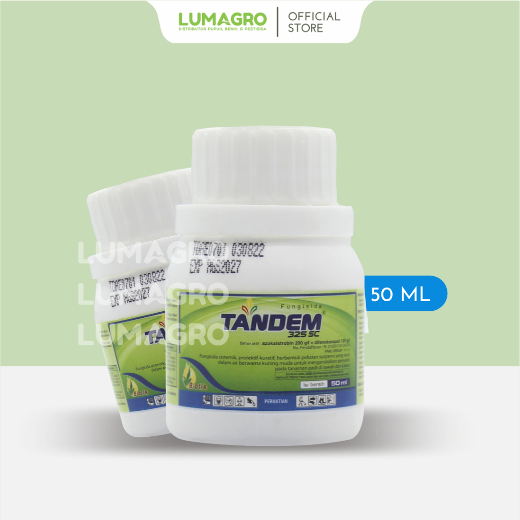 Jual Fungisida Tandem Sc Ml Azoksistrobin Difenokonazol Pengendali