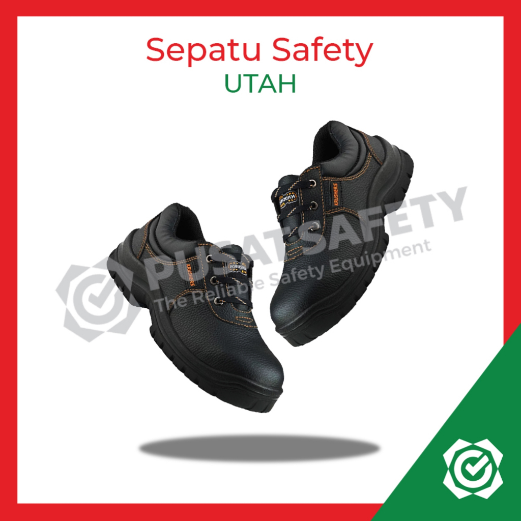 Jual Sepatu Safety Kerja Proyek Krushers Utah Shopee Indonesia