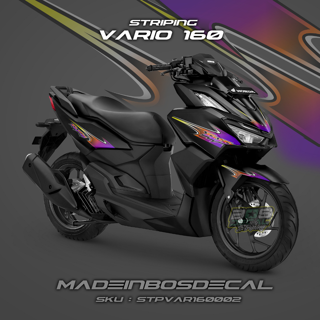 Jual Striping Vario Stiker Vario Cutting Sticker Vario New