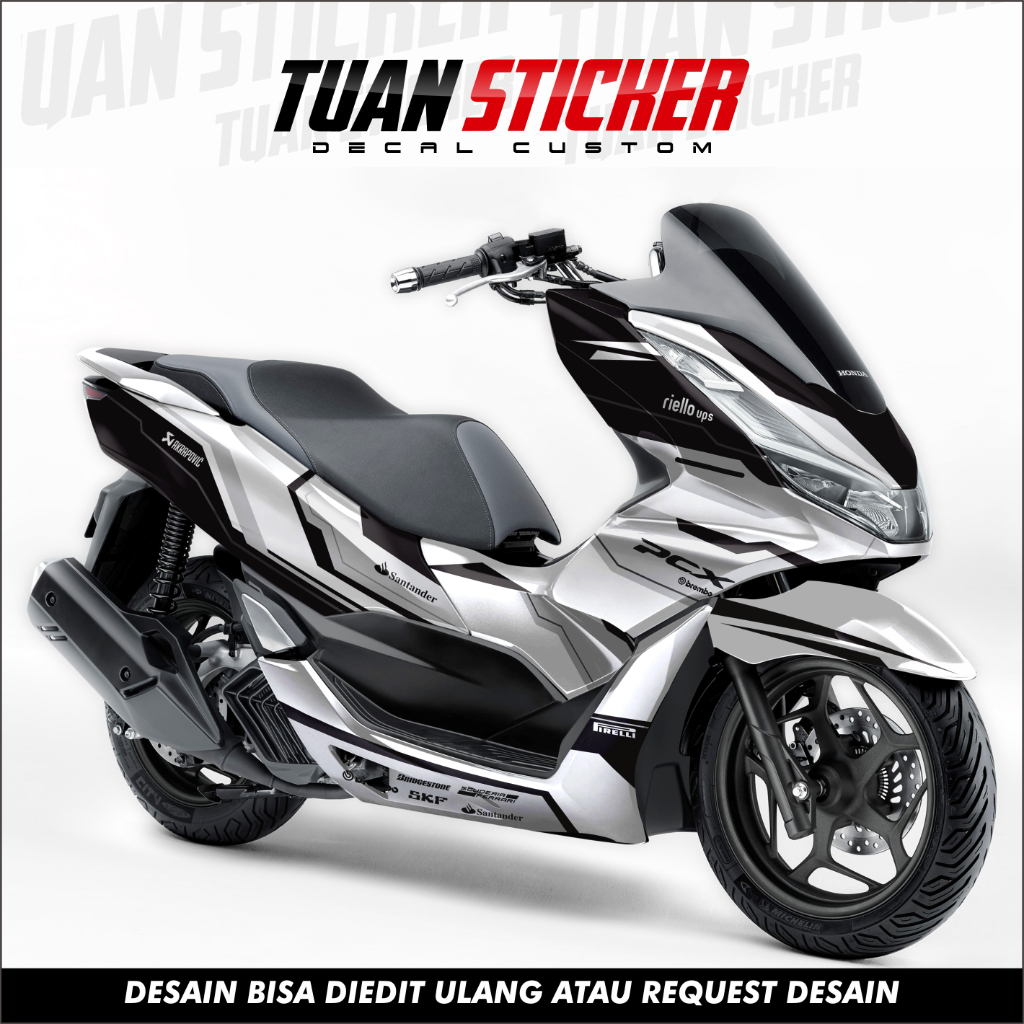 Jual Sticker Decal PCX 160 Striping PCX Full Body 160 Sticker PCX