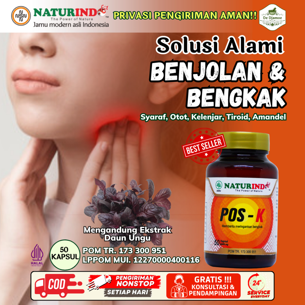 Jual Obat Benjolan Bengkak Di Leher Kelenjar Getah Bening Tiroid Gondok