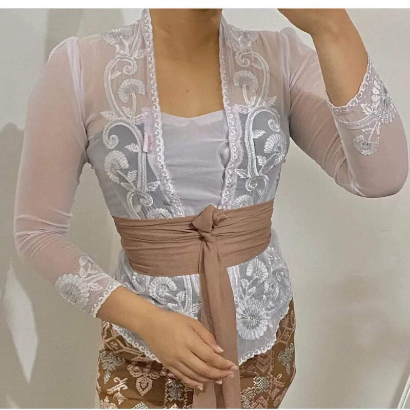 Jual WKB Kebaya Jadi Bordir Tangan Panjang Kebaya Jadi Bordir