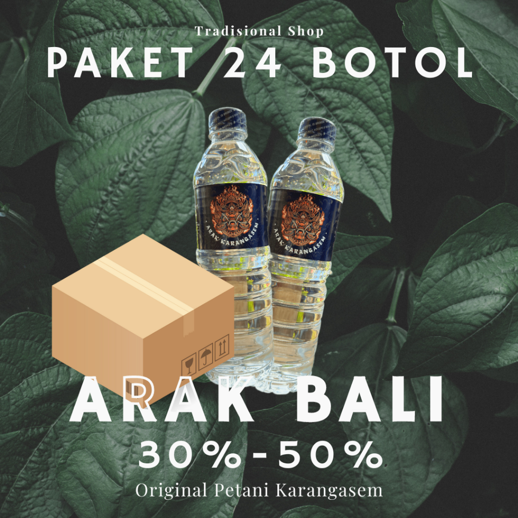 Jual PROMO Minuman Tradisional Khas Bali Paket 24 Botol Kemasan 600ml