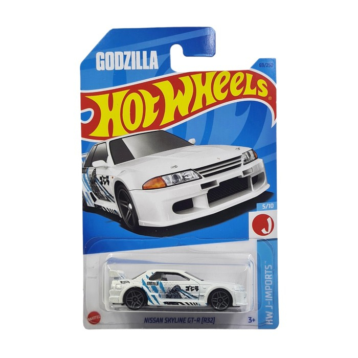 Jual Hot Wheels Nissan Skyline GT R R White Godzilla Shopee Indonesia