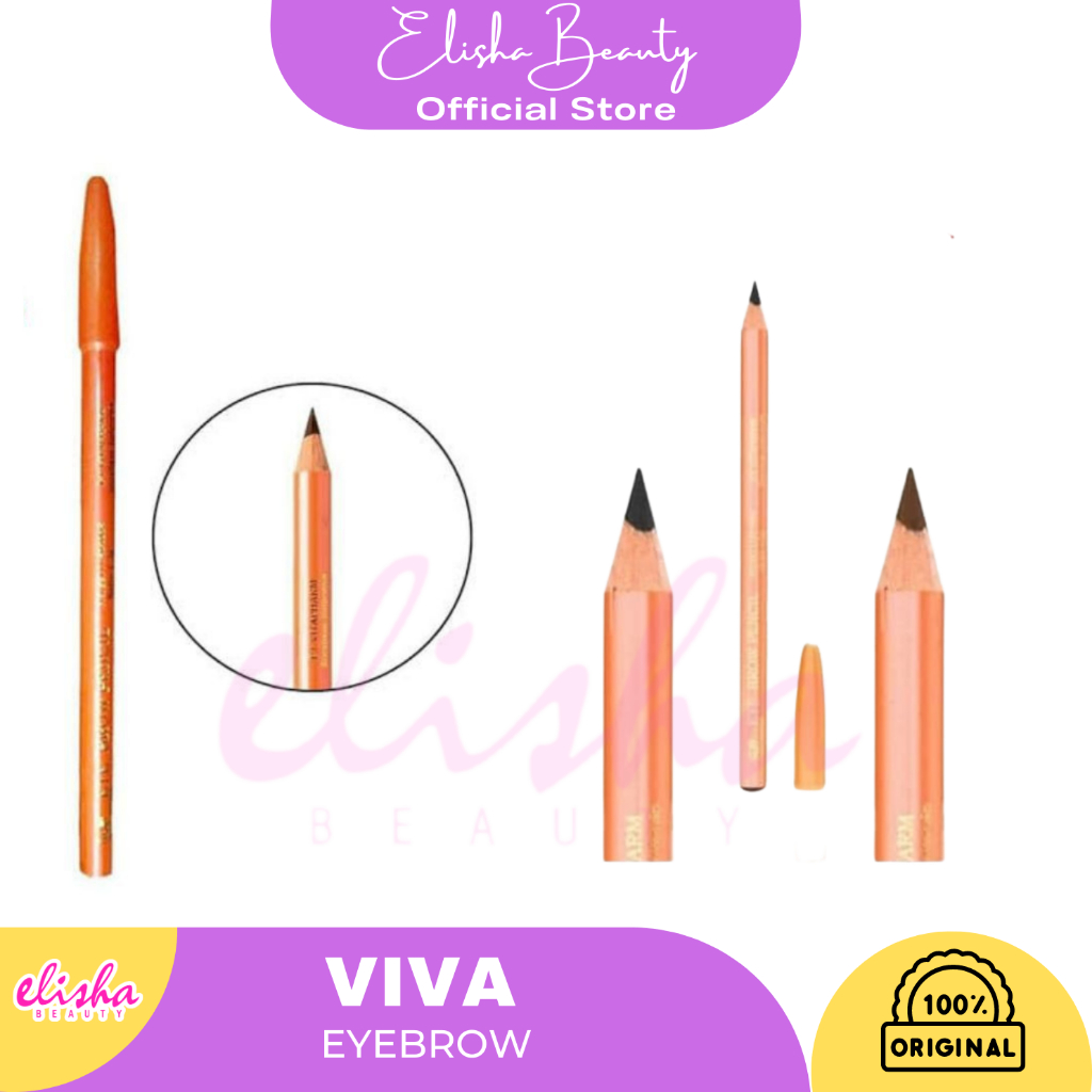 Jual Elisha Beauty Viva Eye Brow Pencil Pensil Alis Viva Original