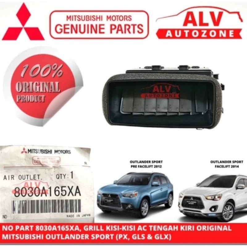 Jual Grill Kisi Kisi Ac Tengah Kiri Dashboard Original Mitsubishi