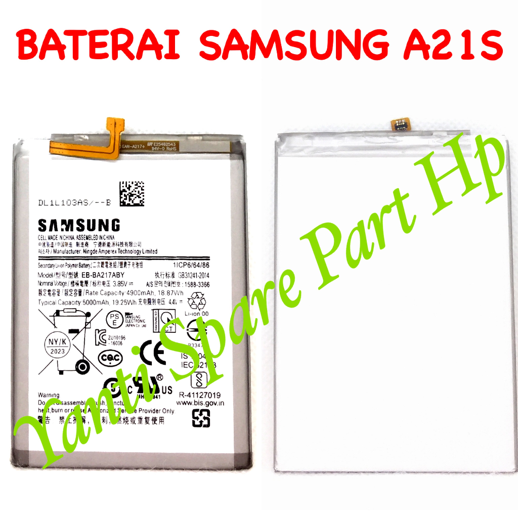 Jual Baterai Samsung A21S A12 A02 M02 M12 EB BA217ABY Original