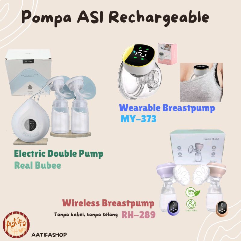 Jual BISA DICHARGE Pompa ASI Elektrik Real Bubee Rechargeable