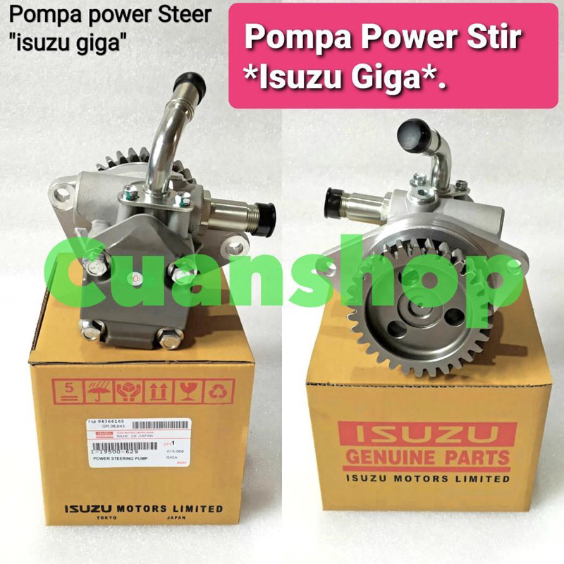 Jual POMPA POWER STEERING ISUZU GIGA FVR FVZ FVM 10 RODA Shopee Indonesia