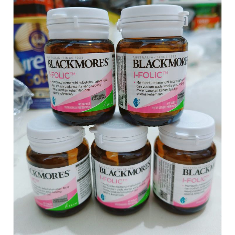 Jual Blackmores I Folic 60 Tablet Asam Folat Promil Shopee Indonesia