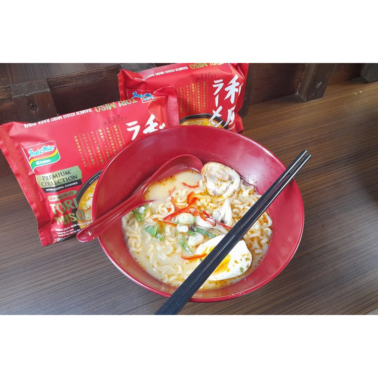 Jual Indomie Kuah Premium Collection Rasa Tori Miso Japanesse Ramen