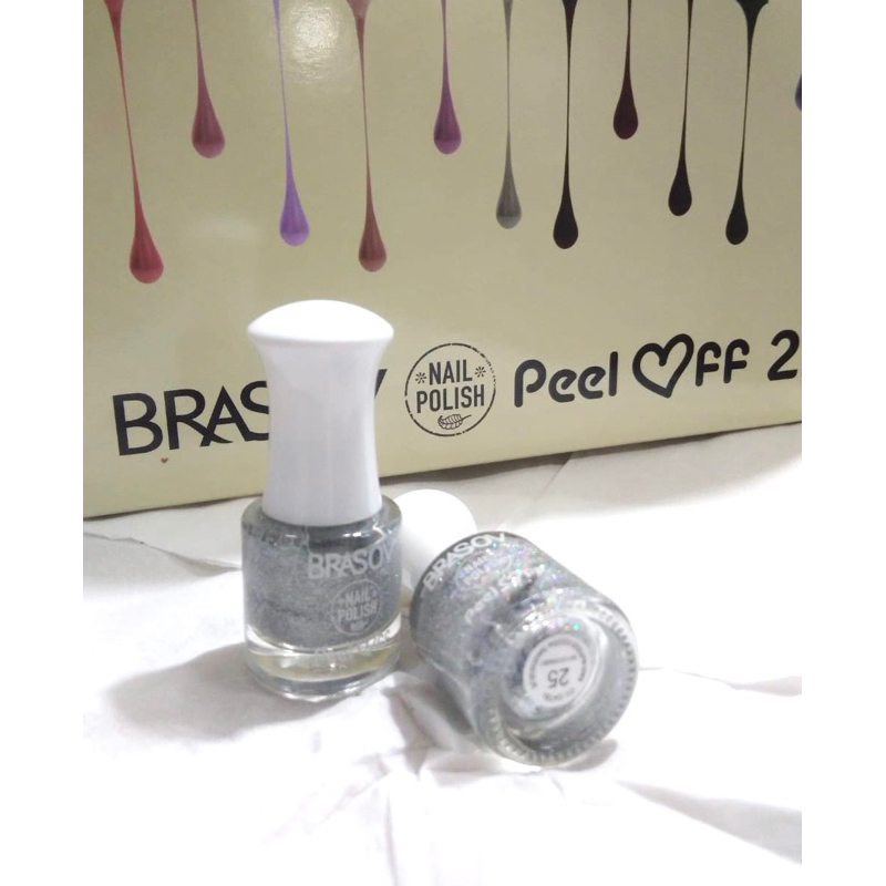 Jual Kutek Brasov Peel Off Nude Varian Shopee Indonesia