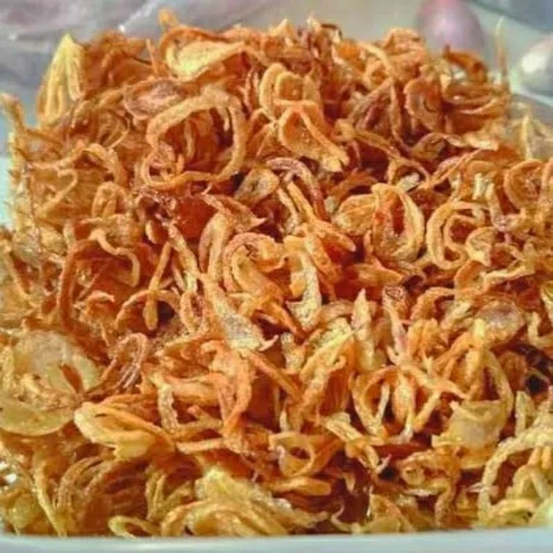 Jual BAWANG GORENG GRADE A Bawang Goreng Asli Tanpa Tambahan Tepung