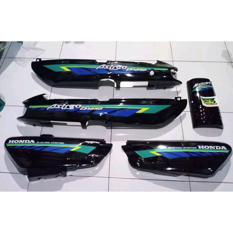 Jual Cover Body Honda Astrea Grand Bulus Set Stripping Shopee