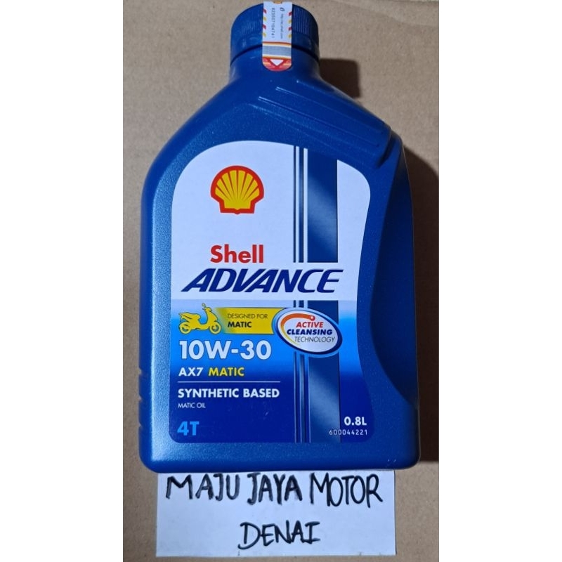 Jual Oli Shell Advance Ax Matic Sae W Ml Shopee Indonesia