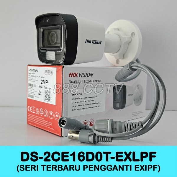 Jual Camera CCTV 2MP Hikvision DS 2CE16D0T EXLPF Outdoor Shopee Indonesia