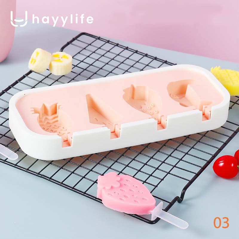 Jual Hayylife Cetakan Es Krim Cetakan Es Krim Silikon Cetakan Es