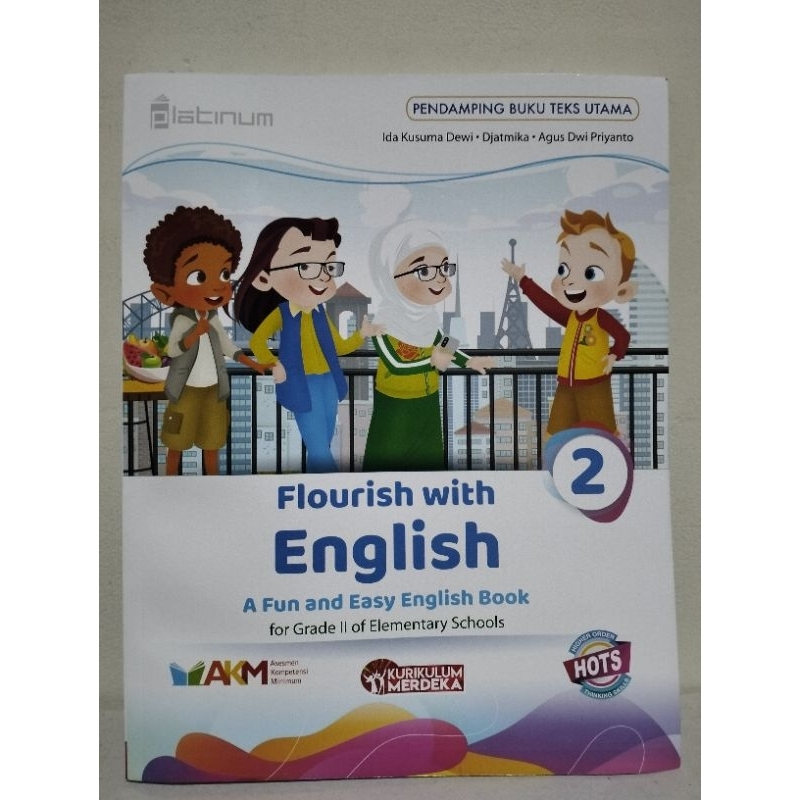 Jual Buku Bhs Inggris SD 2 Ksp Kurikulum Merdeka Tiga Serangkai