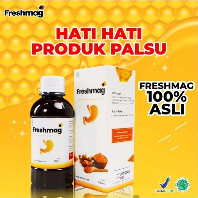 Jual Freshmag Obat Madu Herbal Cocok Untuk Lambung Kronis Maag