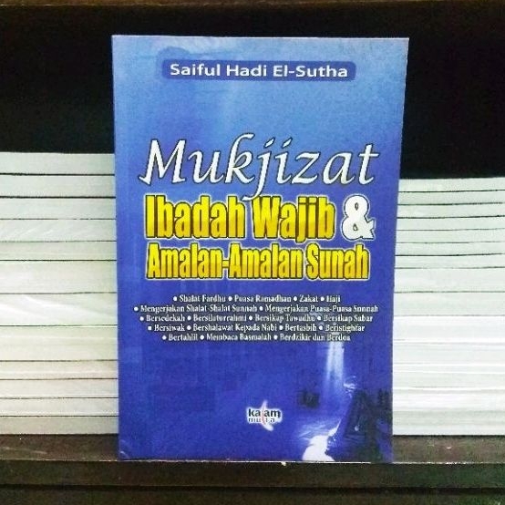 Jual Mukjizat Ibadah Wajib Dan Amalan Amalan Sunah ORIGINAL Shopee