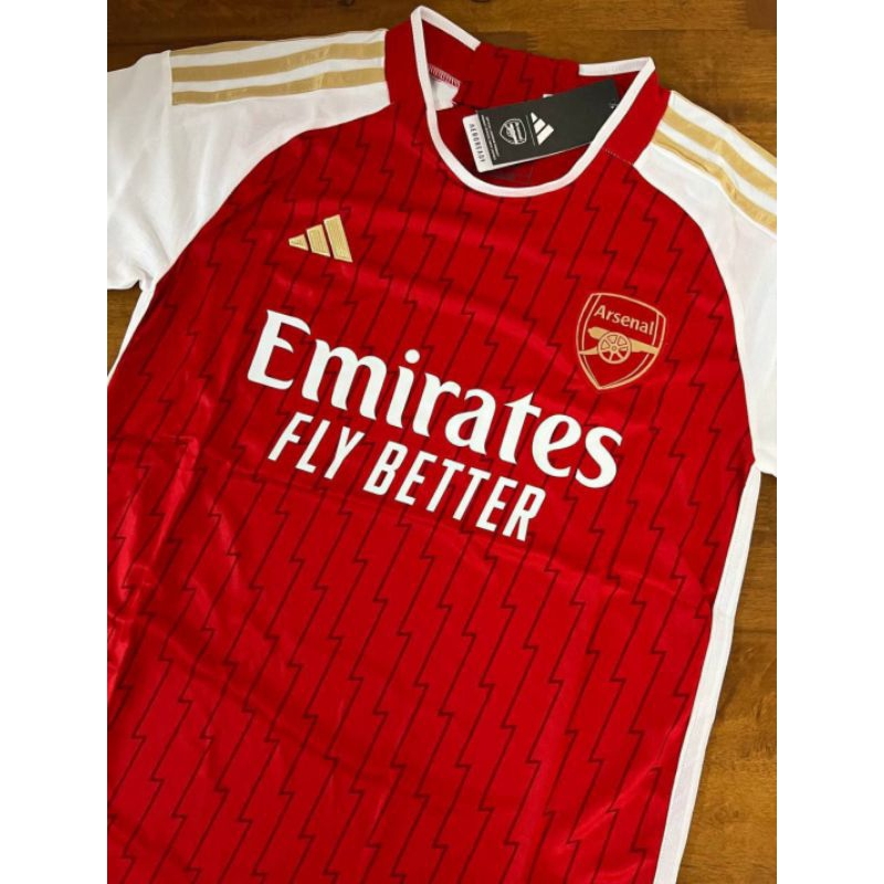 Jual JERSEY BOLA ARSENAL HOME 2023 2024 GRADE ORI Shopee Indonesia