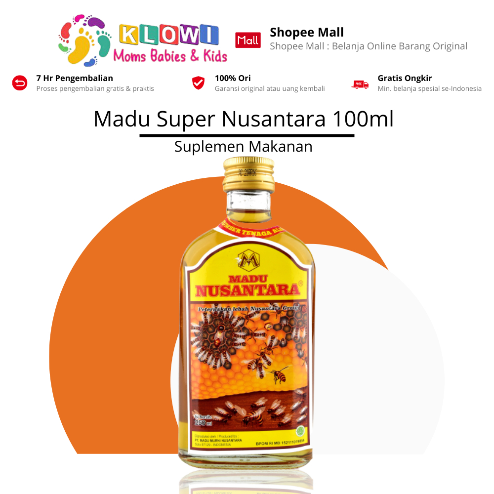 Jual Madu Super Nusantara Ml Murni Dan Original Shopee Indonesia