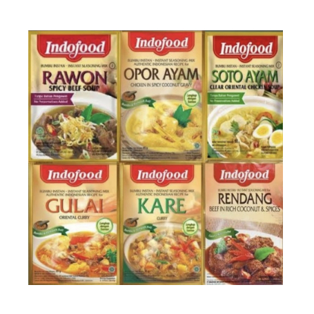 Jual Indofood Bumbu Racik Spesial Basah All Variant Sachet Shopee