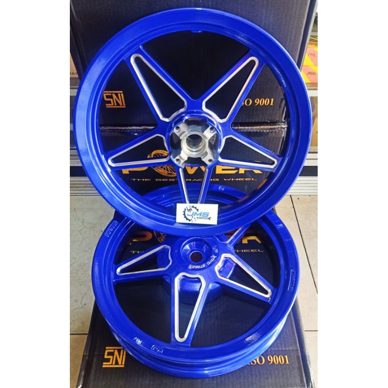 Jual Velg Racing Power King Street Vario 125 150 UK 215 250 14 Biru