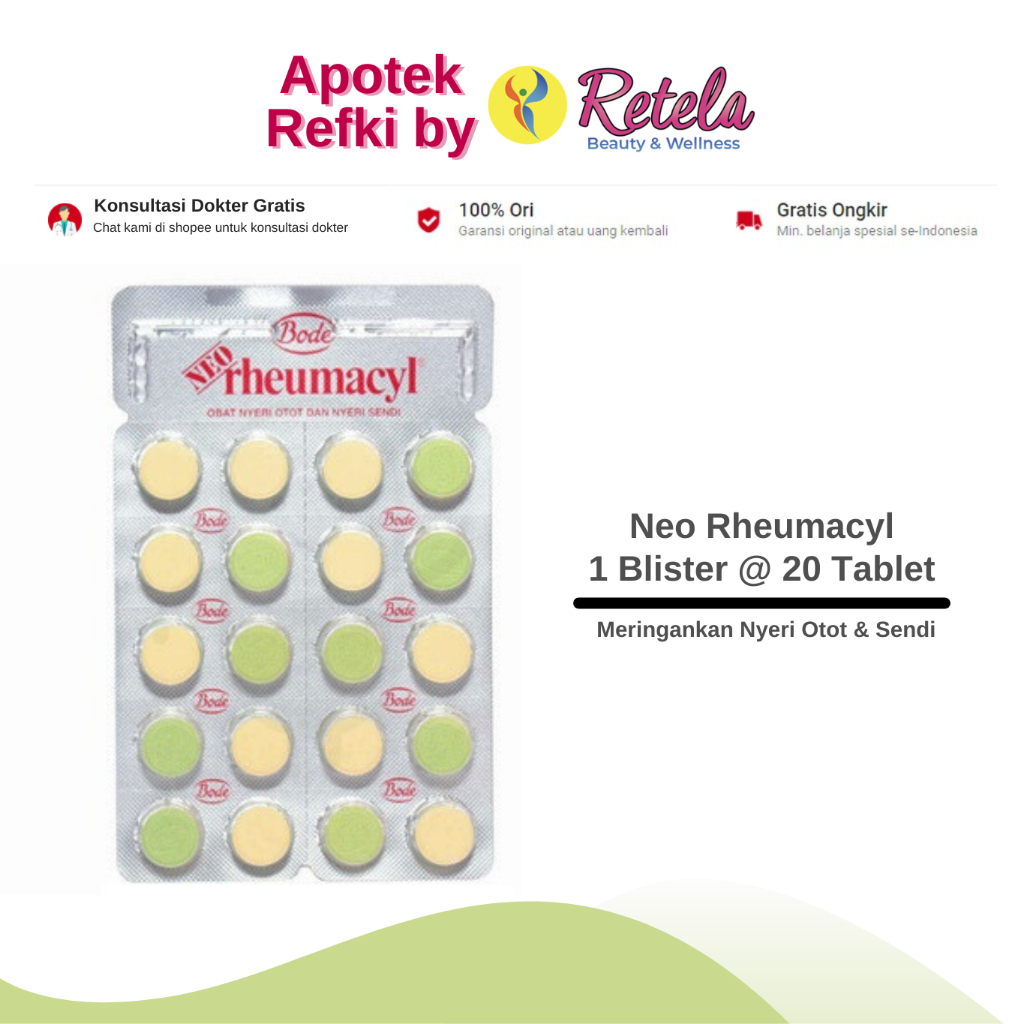 Jual Neo Rheumacyl Blister Tablet Meringankan Nyeri Otot