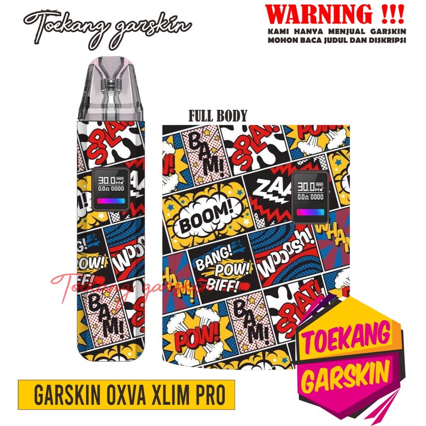 Jual Garskin Oxva Xlim Pro Skin Wrap Sticker BooM Shopee Indonesia