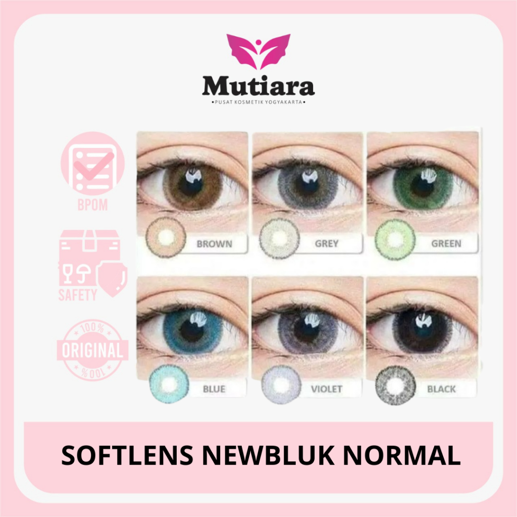 Jual SOFTLENS NEWBLUK NORMAL Shopee Indonesia