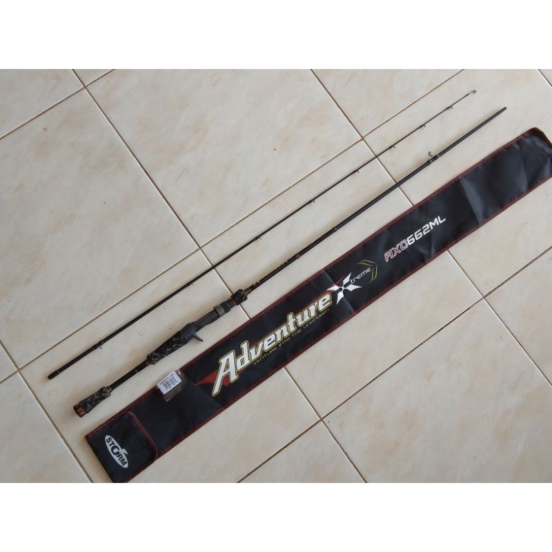 Jual Joran BC Bekas Storm Adventure X Tream 198Cm 6 12Lb Shopee Indonesia