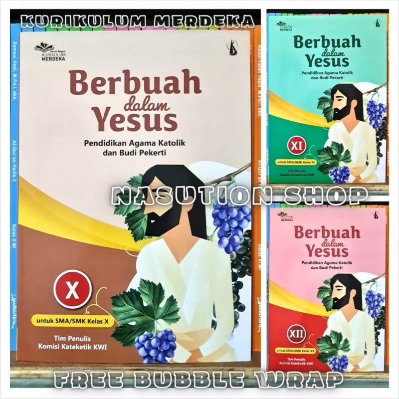 Jual Buku Pendidikan Agama Katolik Kelas X Xi Xii Sma Kanisius