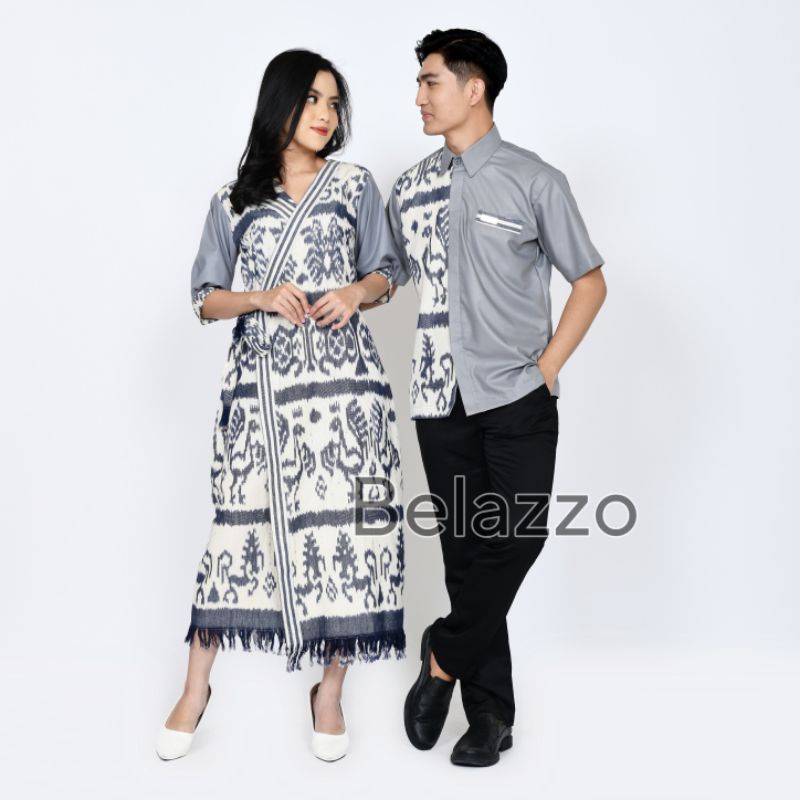 Jual Baju Couple Tenun Troso Jepara Set Couple Tenun Troso Baju Tenun