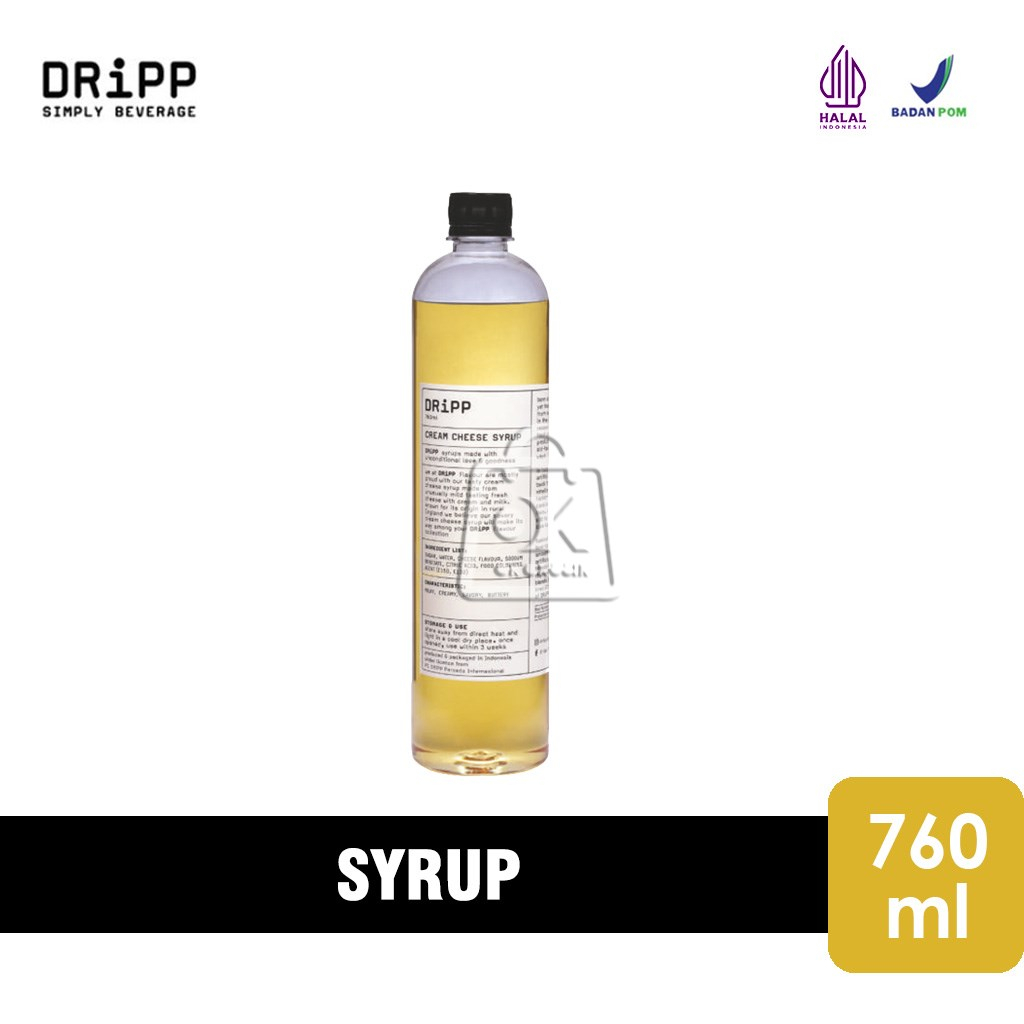 Jual Dripp Syrup All Variant Sirup Minuman Cafe Botol Ml